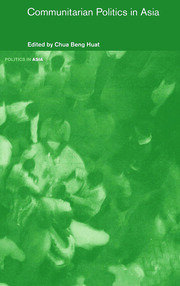 Communitarian Politics in Asia book cover