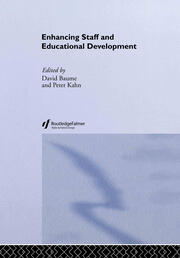 Enhancing Staff and Educational Development book cover