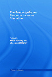 The RoutledgeFalmer Reader in Inclusive Education book cover