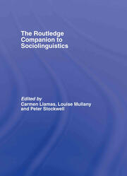 The Routledge Companion to Sociolinguistics book cover