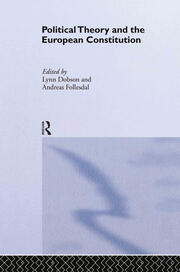 Political Theory and the European Constitution book cover
