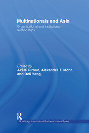 Multinationals and Asia: Organizational and Institutional Relationships book cover