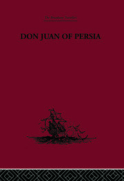 Don Juan of Persia: A Shi'ah Catholic 1560-1604 book cover