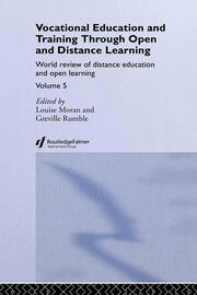 Vocational Education and Training through Open and Distance Learning: World review of distance education and open learning Volume 5 book cover