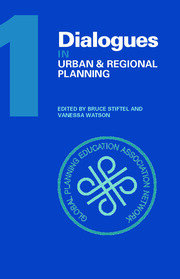 Dialogues in Urban and Regional Planning: Volume 1 book cover