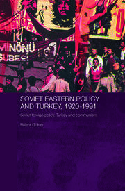 Soviet Eastern Policy and Turkey, 1920-1991: Soviet Foreign Policy, Turkey and Communism book cover
