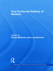 The Territorial Politics of Welfare book cover