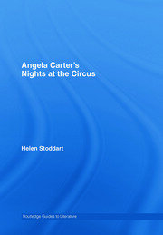 Angela Carter's Nights at the Circus: A Routledge Study Guide book cover