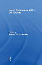 Israeli Democracy at the Crossroads book cover
