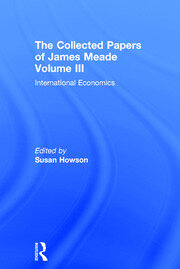 Collected Papers James Meade V3 book cover