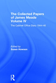 Collected Papers James Meade V4 book cover