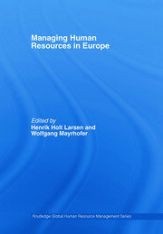 Managing Human Resources in Europe: A Thematic Approach book cover