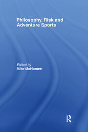Philosophy, Risk and Adventure Sports book cover