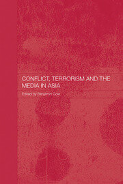 Conflict, Terrorism and the Media in Asia book cover