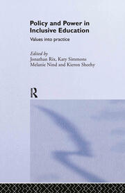 Policy and Power in Inclusive Education: Values into practice book cover