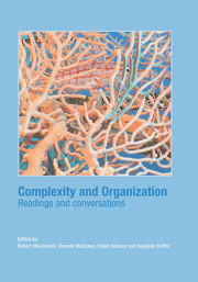 Complexity and Organization: Readings and Conversations book cover