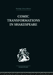 Comic Transformations in Shakespeare book cover