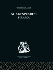 Shakespeare's Drama book cover