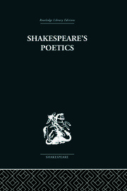 Shakespeare's Poetics: In relation to King Lear book cover