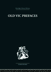 Old Vic Prefaces: Shakespeare and the Producer book cover