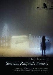 The Theatre of Societas Raffaello Sanzio book cover