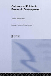 Culture and Politics in Economic Development book cover