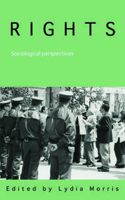 Rights: Sociological Perspectives book cover