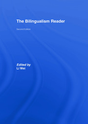 The Bilingualism Reader book cover