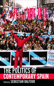 The Politics of Contemporary Spain book cover