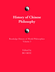 The Routledge History of Chinese Philosophy book cover