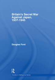Britain's Secret War against Japan, 1937-1945 book cover