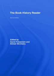 The Book History Reader book cover