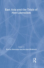East Asia and the Trials of Neo-Liberalism book cover