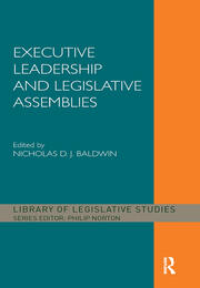 Executive Leadership and Legislative Assemblies book cover