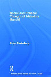 Social and Political Thought of Mahatma Gandhi book cover