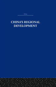 China's Regional Development book cover