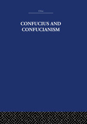 Confucius and Confucianism book cover