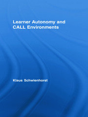 Learner Autonomy and CALL Environments book cover