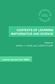 Contexts of Learning Mathematics and Science: Lessons Learned from TIMSS book cover