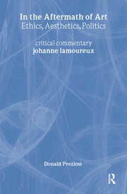 In the Aftermath of Art: Ethics, Aesthetics, Politics book cover