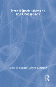Israeli Institutions at the Crossroads book cover