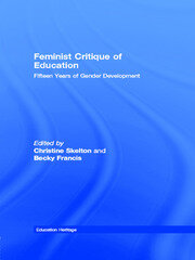 Feminist Critique of Education: Fifteen Years of Gender Development book cover