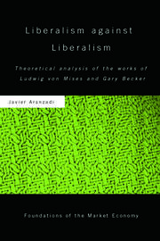 Liberalism against Liberalism: Theoretical Analysis of the Works of Ludwig von Mises and Gary Becker book cover