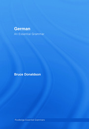 German: An Essential Grammar book cover