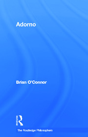 Adorno book cover