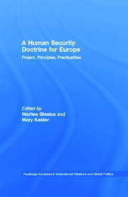 A Human Security Doctrine for Europe: Project, Principles, Practicalities book cover