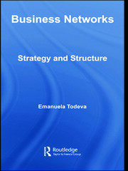 Business Networks: Strategy and Structure book cover
