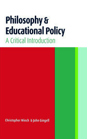 Philosophy and Educational Policy: A Critical Introduction book cover