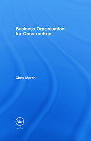 Business Organisation for Construction book cover