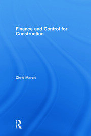 Finance and Control for Construction book cover